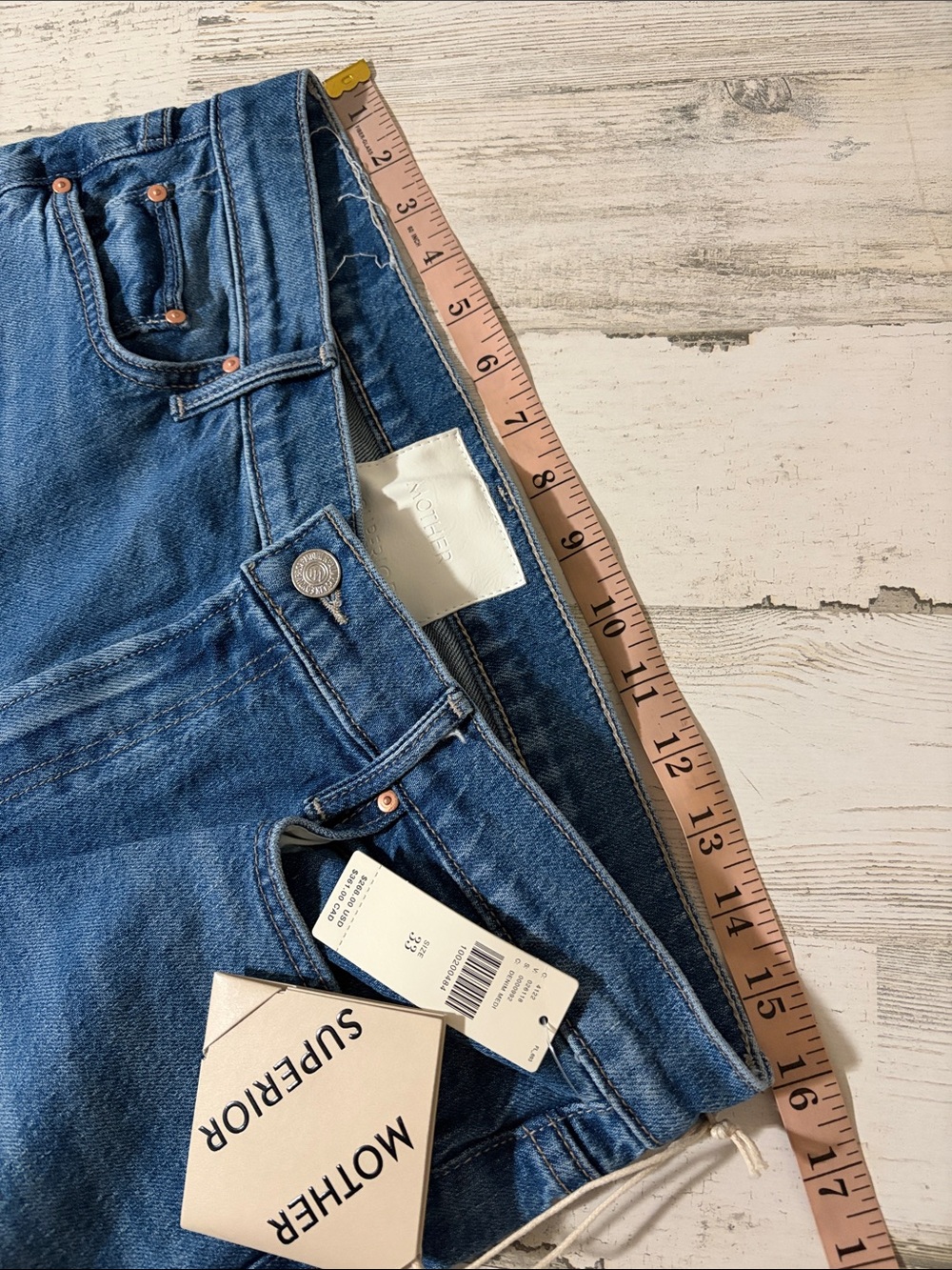 MOTHER The Outsider Flood in Field Trip NWT Size 33 - Picture 11 of 16